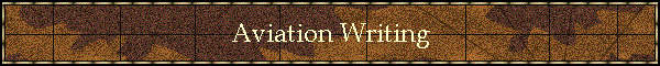 Aviation Writing