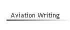Aviation Writing